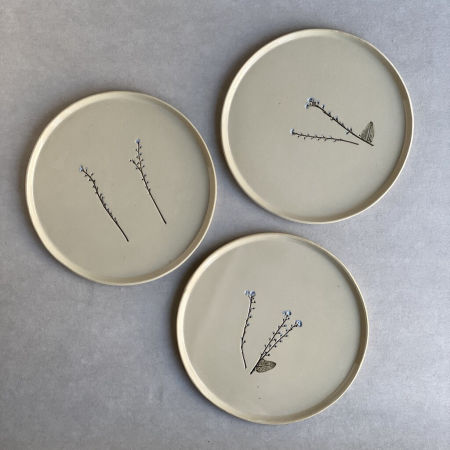 Talerz Niezapominajka Duży